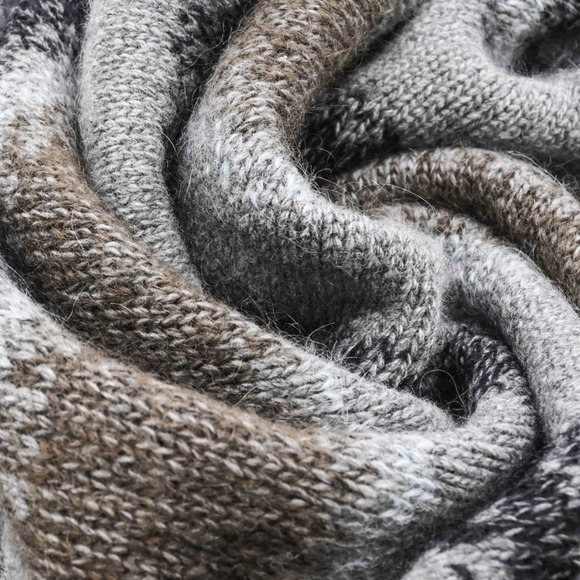 HERMES Gray Scarf - Picture 4 of 6